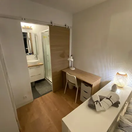 Lägenhet T2 Lumineux Centre Proche Metro, Parking Gratuit,1 Chambre, 1 Grande Piece A Vivre Toulouse