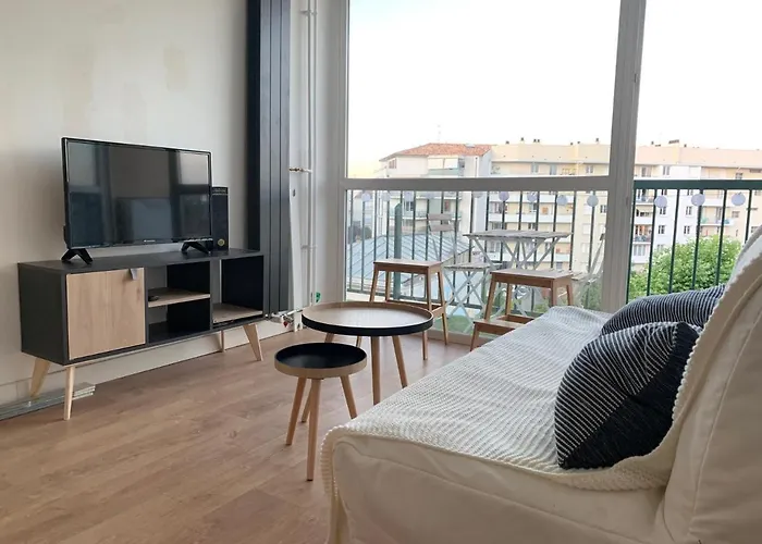 公寓 T2 Lumineux Centre Proche Metro, Parking Gratuit,1 Chambre, 1 Grande Piece A Vivre 圖盧茲