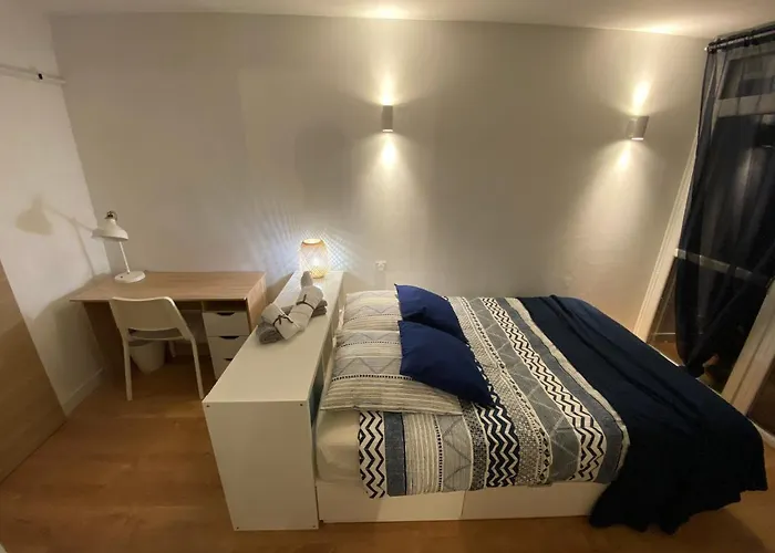 公寓 T2 Lumineux Centre Proche Metro, Parking Gratuit,1 Chambre, 1 Grande Piece A Vivre 圖盧茲