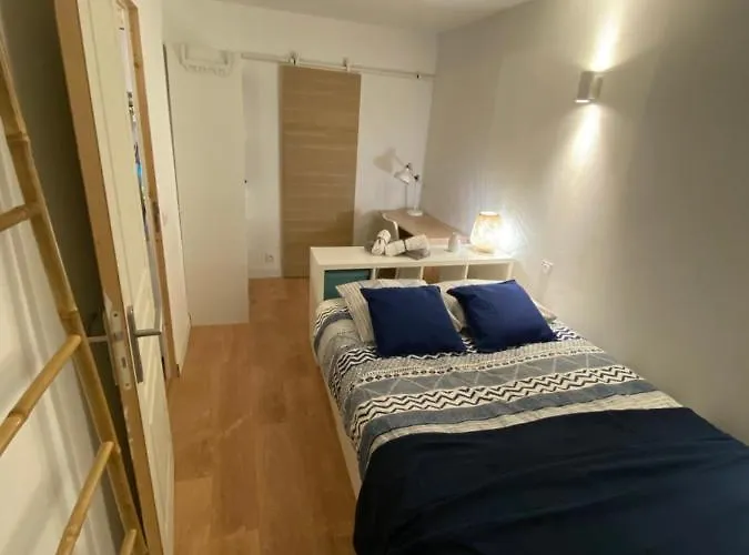 T2 Lumineux Centre Proche Metro, Parking Gratuit,1 Chambre, 1 Grande Piece A Vivre דירה *