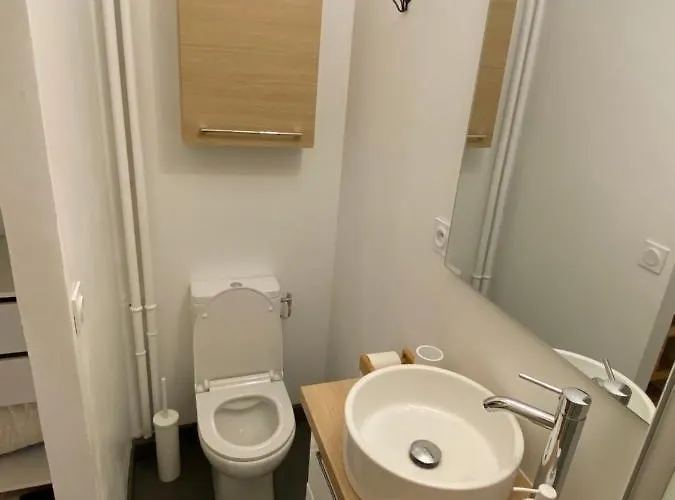 T2 Lumineux Centre Proche Metro, Parking Gratuit,1 Chambre, 1 Grande Piece A Vivre